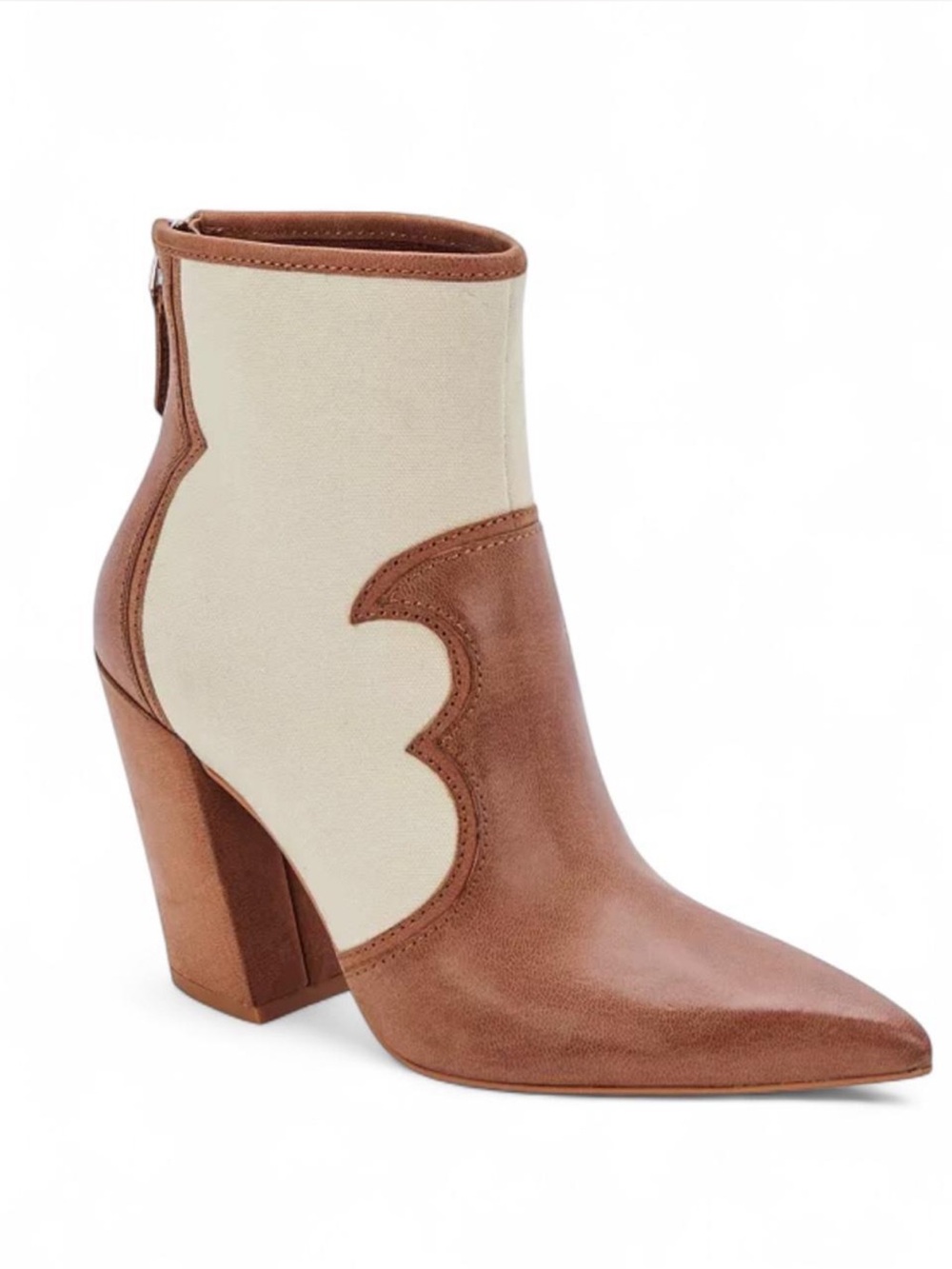 Dolce Vita Noraya Leather & Canvas boots